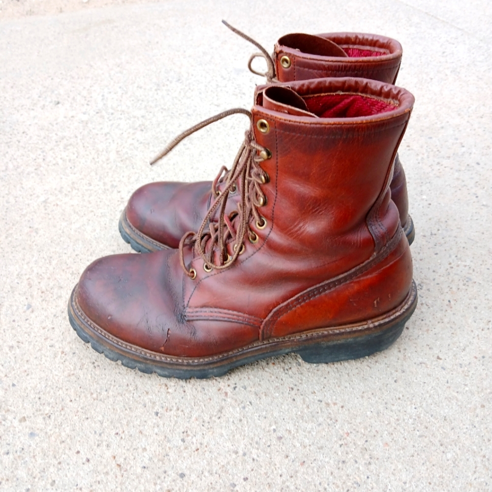 Vintage Red Wing Logger Boots